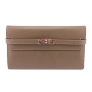 Hermès Vintage Pre-owned Laeder plnbcker Beige, Dam