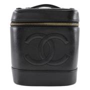 Chanel Vintage Pre-owned Laeder chanel-vskor Black, Dam