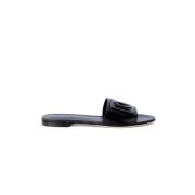 Dolce & Gabbana Kvinnor DG Logo Sandaler Black, Dam