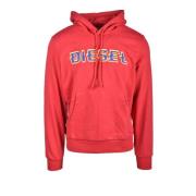 Diesel Sweatshirt Red, Herr