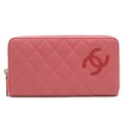 Chanel Vintage Pre-owned Laeder plnbcker Pink, Dam