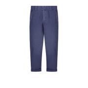 Golden Goose Blå Skate Workwear Chino Byxor Blue, Herr