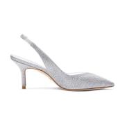 Stuart Weitzman EVA 75 Slingback Gray, Dam