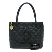 Chanel Vintage Pre-owned Laeder chanel-vskor Black, Dam