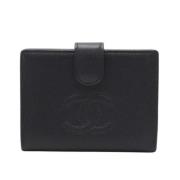 Chanel Vintage Pre-owned Laeder plnbcker Black, Dam