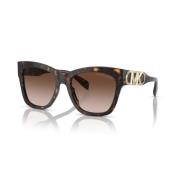 Michael Kors Empire Square Solglasögon Brown, Unisex