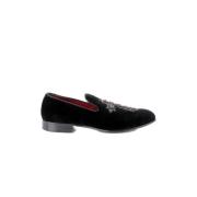 Dolce & Gabbana Mäns Juvelkors Loafers Black, Herr