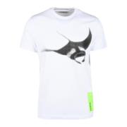 Bikkembergs Tshirt White, Herr