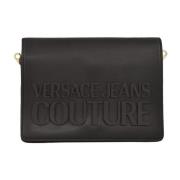 Versace Jeans Couture Stilig Polyester Väska Black, Dam