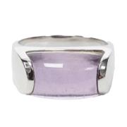 Bvlgari Vintage Pre-owned Silver ringar Purple, Dam