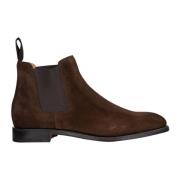 John Lobb Mörkbruna Mockastiliga Skor Brown, Herr