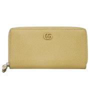 Gucci Vintage Pre-owned Laeder plnbcker Beige, Dam