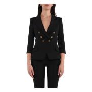 Elisabetta Franchi Blazers Black, Dam