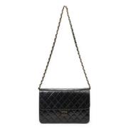 Chanel Vintage Pre-owned Laeder chanel-vskor Black, Dam