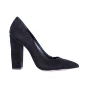 Steve Madden Svart Nubuck Stiliga Avslappnade Skor Black, Dam