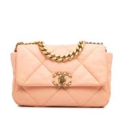 Chanel Vintage Pre-owned Laeder chanel-vskor Pink, Dam