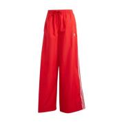 Adidas Casual Wide-Fit Sweatpants Red, Dam