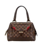 Louis Vuitton Vintage Pre-owned Canvas handvskor Brown, Dam