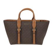 Michael Kors Stiliga Moore Väskor Kollektion Brown, Dam