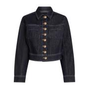 Karl Lagerfeld Denim Jacka Blue, Dam