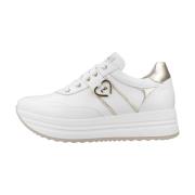 Nerogiardini Snörning Sportiga Sneakers White, Dam