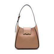 Karl Lagerfeld Underskrift Hobo Beige, Dam