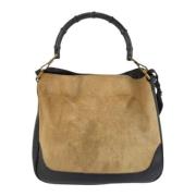 Gucci Vintage Pre-owned Laeder handvskor Beige, Dam