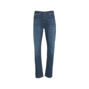 7 For All Mankind Slimmy Slim Fit Blå Jeans Blue, Herr