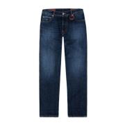 Tramarossa Selvedge Jeans med Avtagbara Initialer Blue, Herr