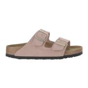 Birkenstock Rosa Mockasandaler med Korkula Pink, Dam