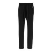 Dolce & Gabbana Svarta Jersey Joggers Black, Herr