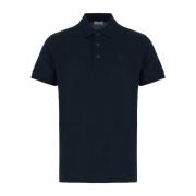 Burberry Klassisk Polo Tröja för Män Blue, Herr