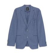 Hugo Boss Stilig Blazer för Män Blue, Herr