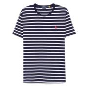 Polo Ralph Lauren Broderad Slim Fit Bomull T-shirt Blue, Herr