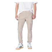 Calvin Klein Jeans Tapered Byxor Vår/Sommar Kollektion Beige, Herr