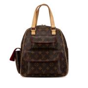 Louis Vuitton Vintage Pre-owned Canvas handvskor Brown, Dam