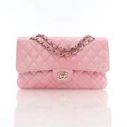 Chanel Vintage Pre-owned Laeder chanel-vskor Pink, Dam