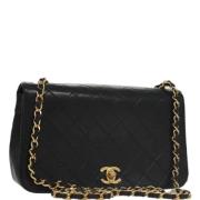 Chanel Vintage Pre-owned Laeder chanel-vskor Black, Dam