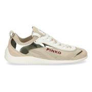 Pinko Sneakers Model Reby 03 Beige, Dam