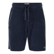 MC2 Saint Barth Sponge Bermuda Shorts Blue, Herr