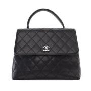 Chanel Vintage Pre-owned Laeder handvskor Black, Dam