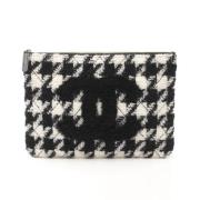 Chanel Vintage Pre-owned Canvas kuvertvskor Black, Dam