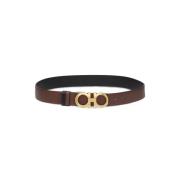 Salvatore Ferragamo Belts Brown, Dam