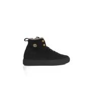 Cerruti 1881 Höga Top Läder Sneakers Black, Dam