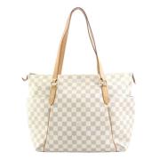 Louis Vuitton Vintage Pre-owned Canvas louis-vuitton-vskor Beige, Dam