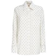 Marni Kvinna Skjorta Camicia Stil White, Dam