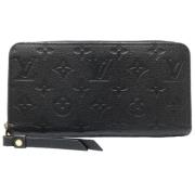 Louis Vuitton Vintage Pre-owned Laeder plnbcker Black, Dam