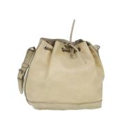 Louis Vuitton Vintage Pre-owned Laeder louis-vuitton-vskor Beige, Dam