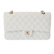 Chanel Vintage Pre-owned Laeder chanel-vskor White, Dam