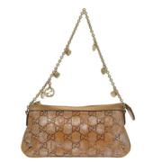 Gucci Vintage Pre-owned Canvas gucci-vskor Brown, Dam